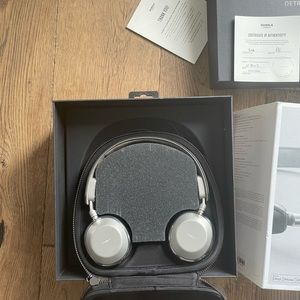 Shinola On Ear Headphones Leather Stainless